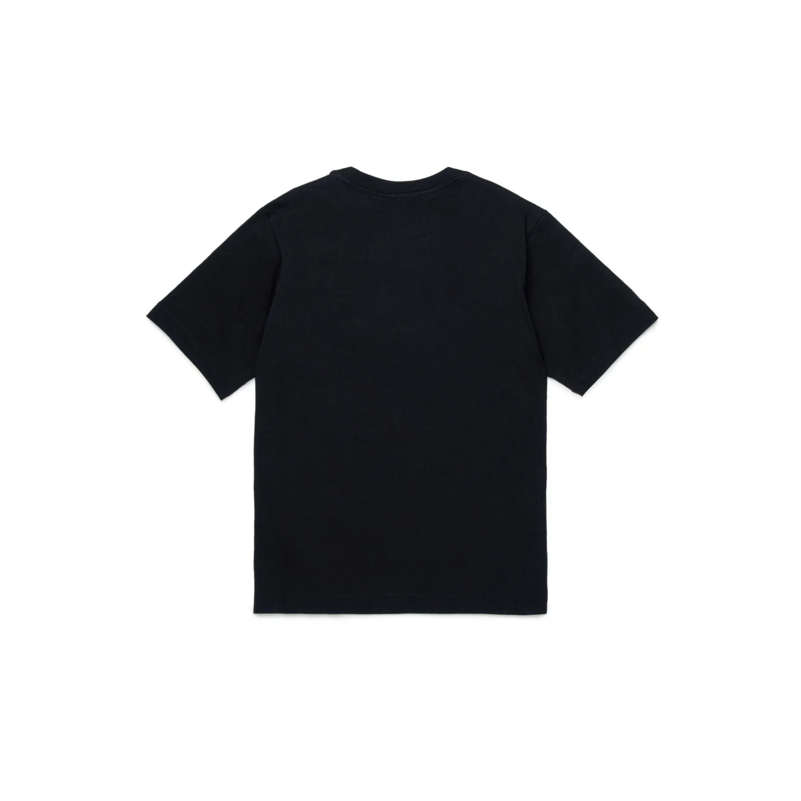 T-shirt con logo Biscotto laterale - NERO