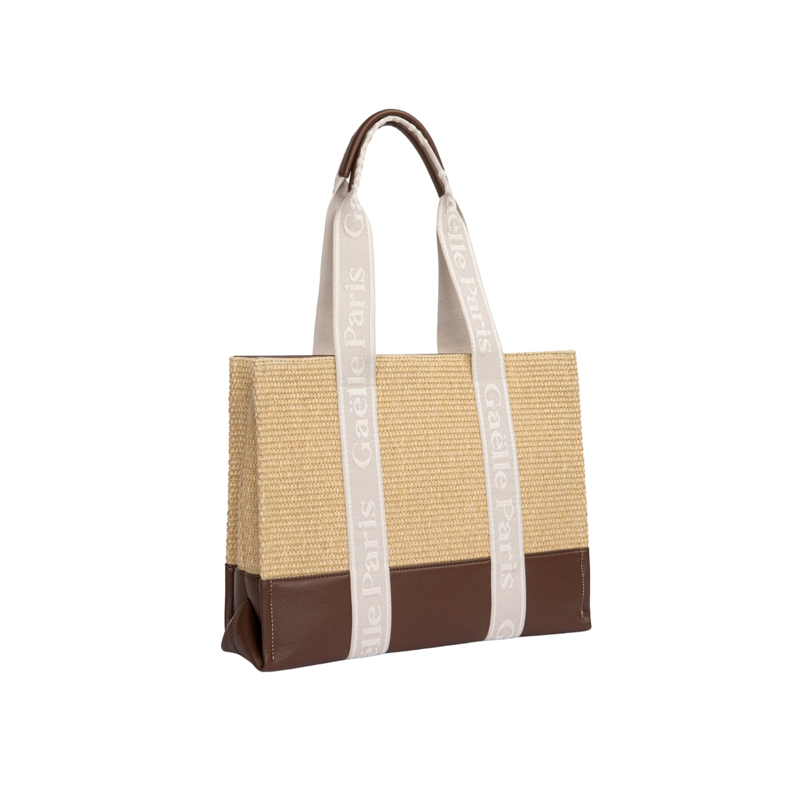 Maxi Shopper Con Manici Jacquard