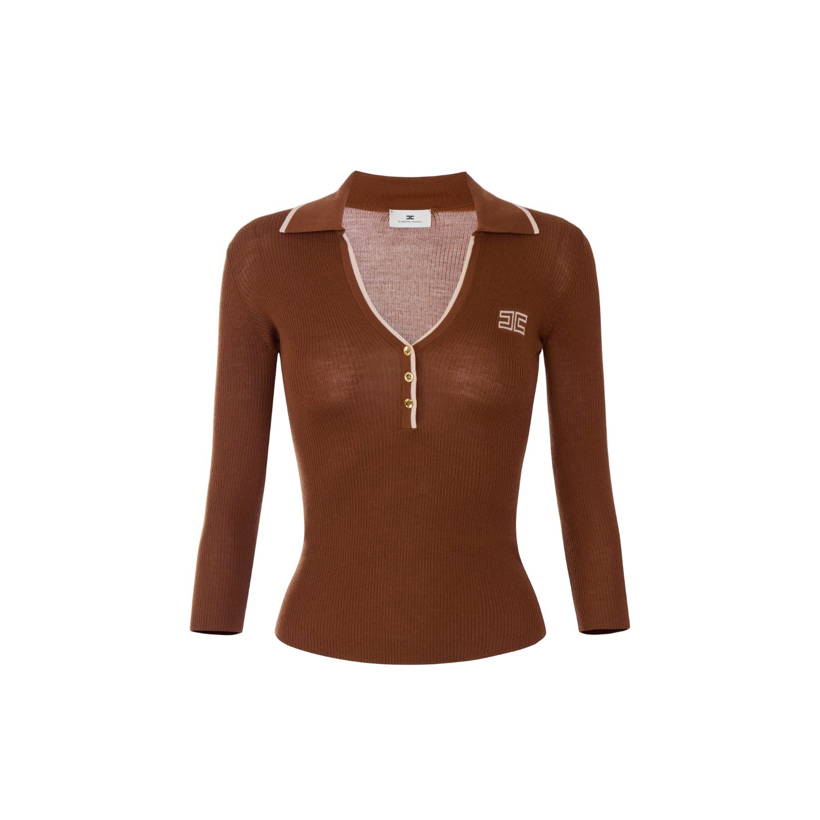 Polo in maglia a costine - SIGARO
