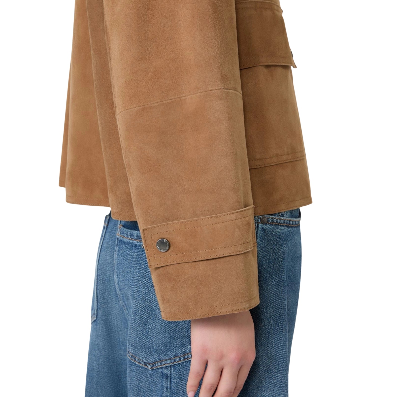 Giacca in morbido suede