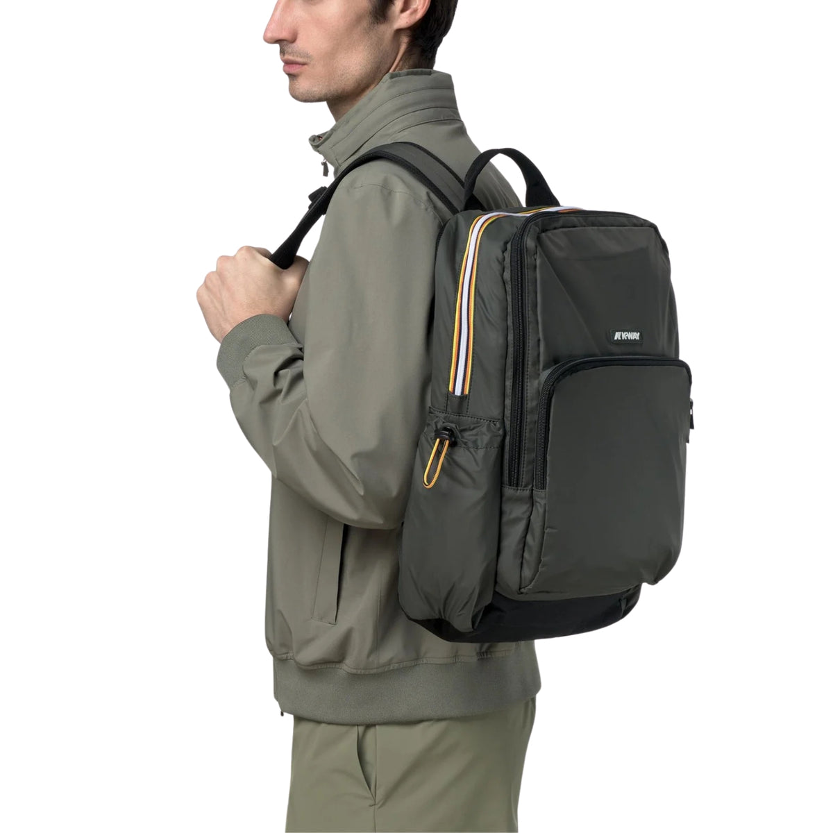 Zaino Gizy con doppio scomparto - Verde