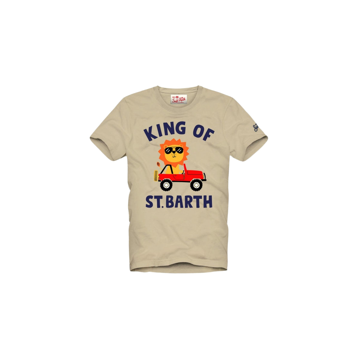 T-shirt bambino in jersey tinta in pezza - Bianco
