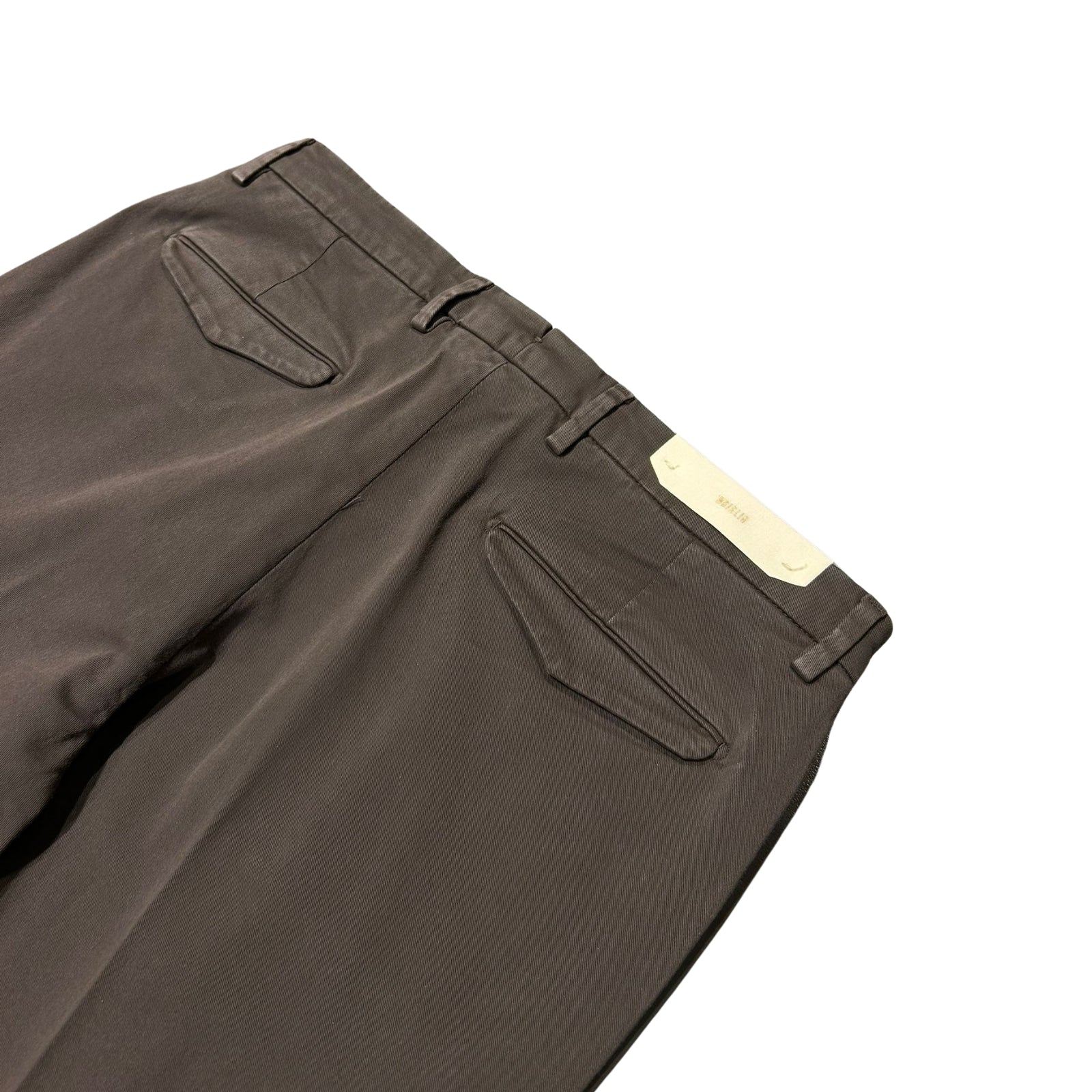Pantalone Tasca America in gabardina BG21 - MARRONE