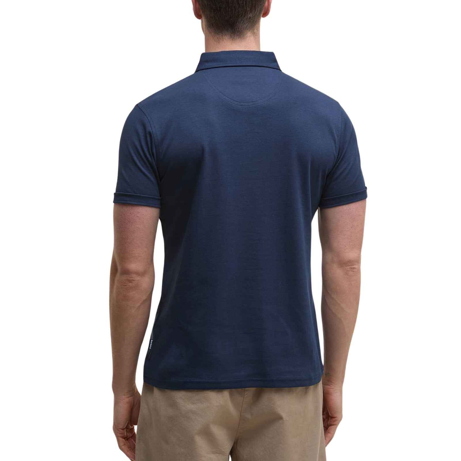 Polo Corpatch a maniche corte - BLU