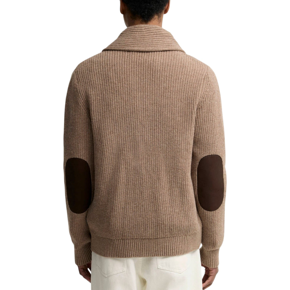 Cardigan in lana Hartland-STONE