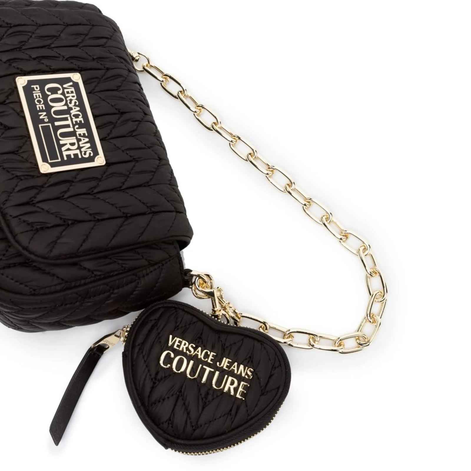 Borsa a tracolla arricciata