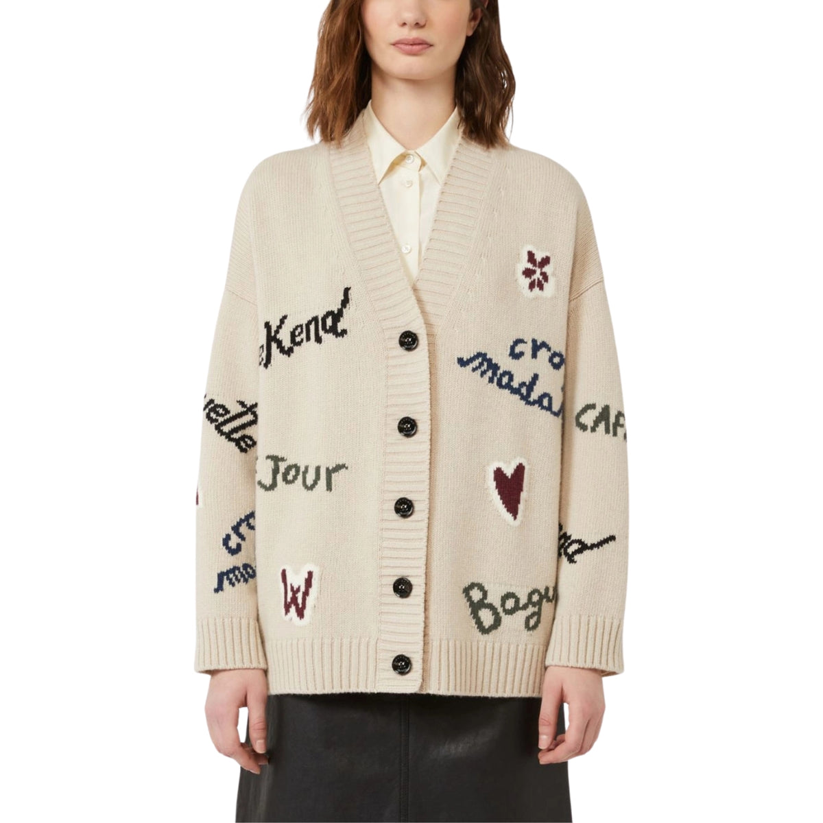 Cardigan Belgio - Avorio