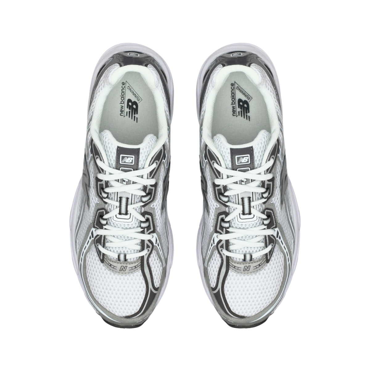 Sneaker 740 in sintetico e mesh - Bianco