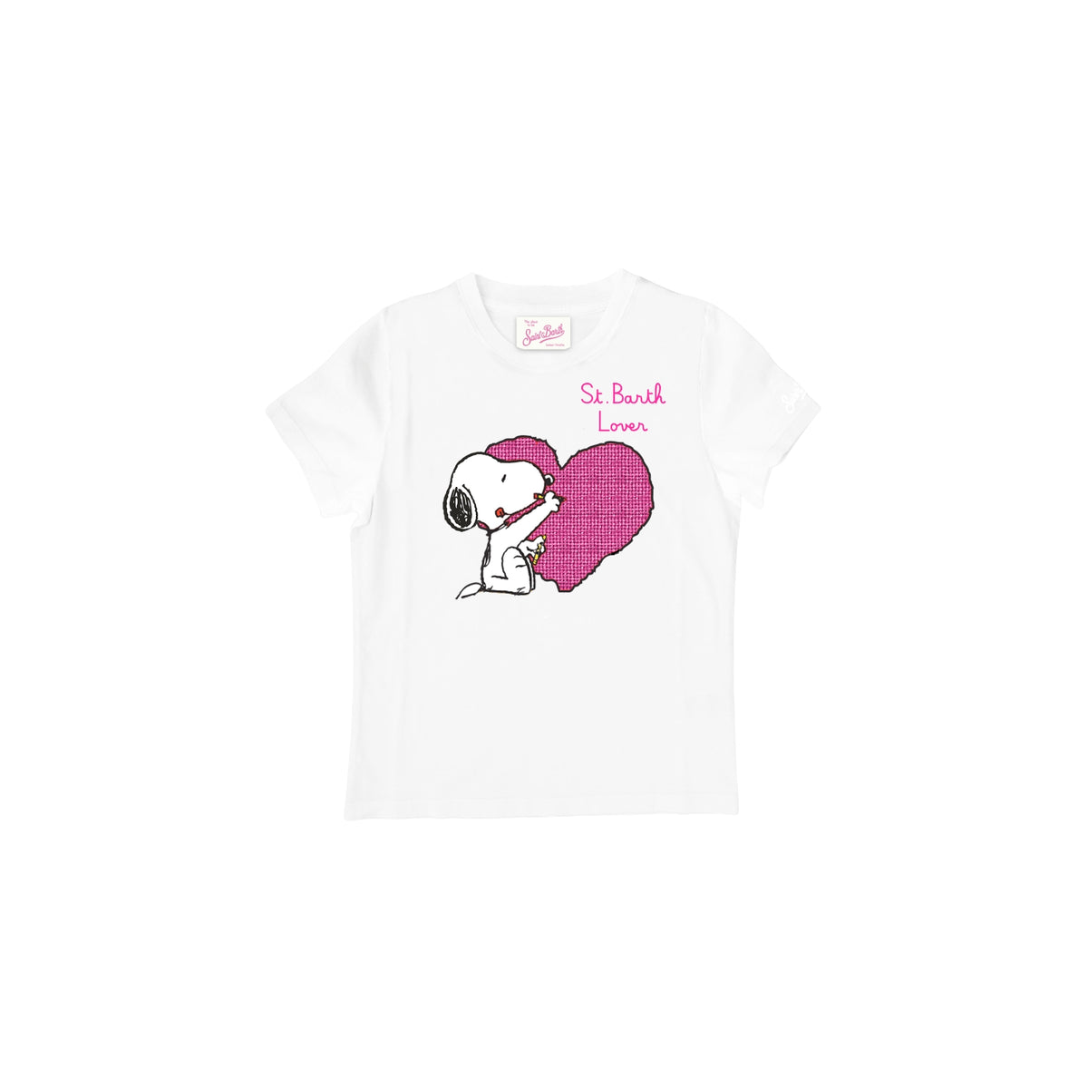 T-shirt bambina stampa Minnie - Bianco
