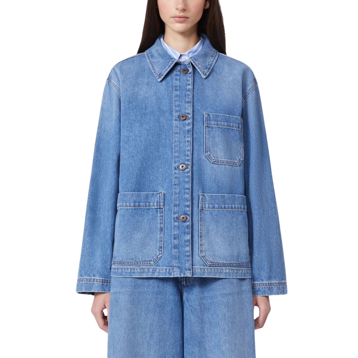 Giacca a camicia in denim - Jeans