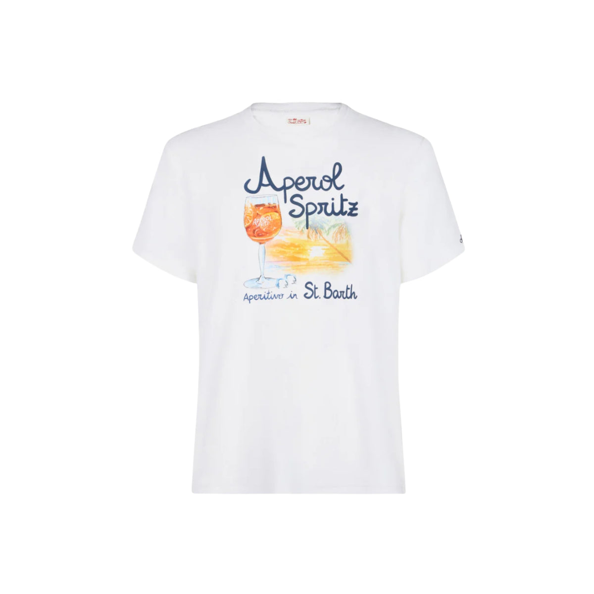 T-shirt Man edizione speciale Aperol Spritz - Bianco