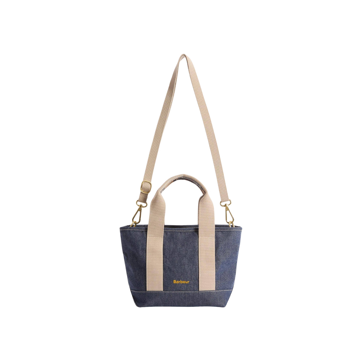 Mini borsa tote Mya in denim - Denim