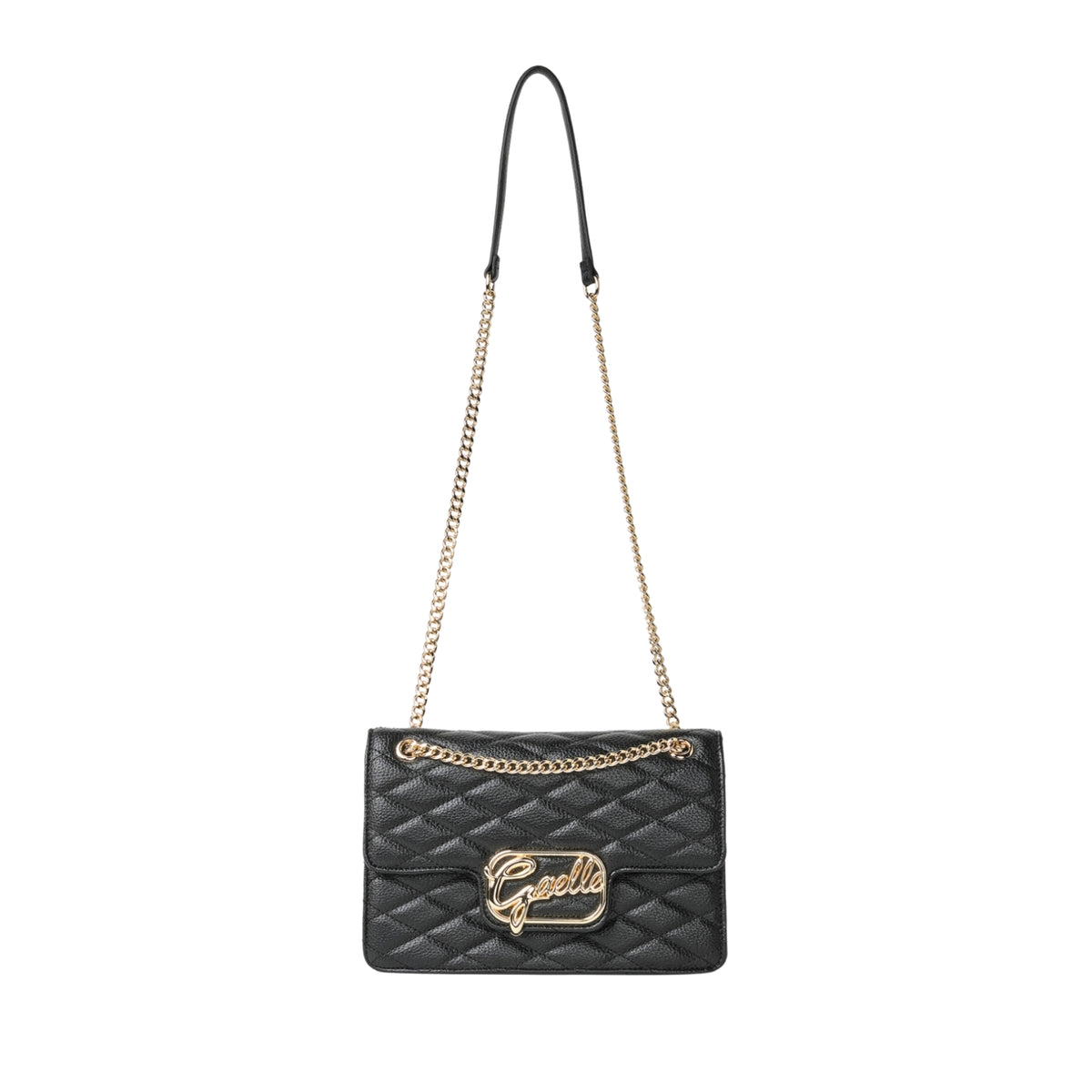 Borsa Shoulder Strap Corsivo - Nero