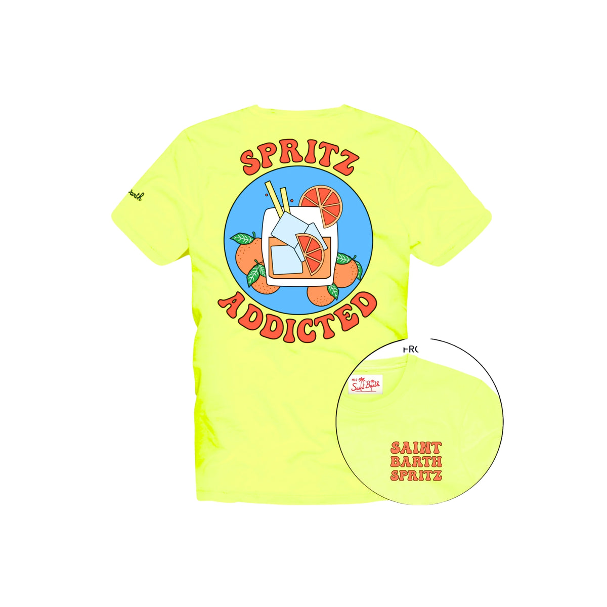 T-shirt Man edizione speciale Aperol Spritz - Giallo