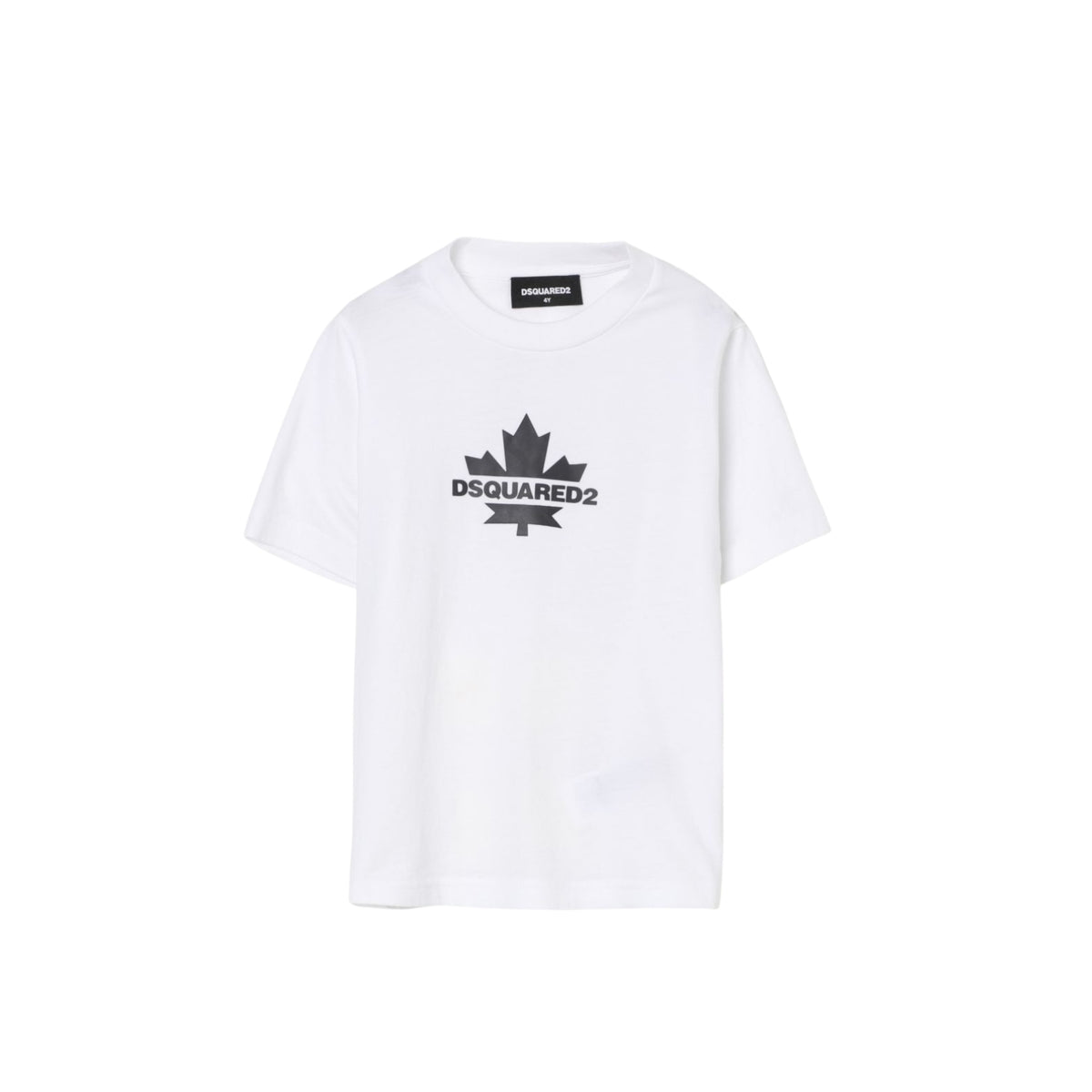 T-shirt con logo in rilievo - Bianco