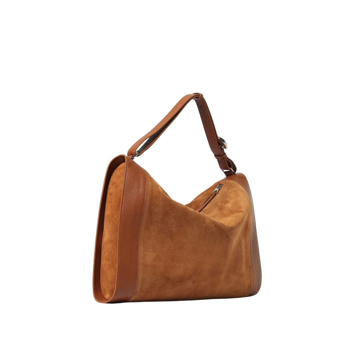 Borsa Elinor design contemporaneo - Cognac