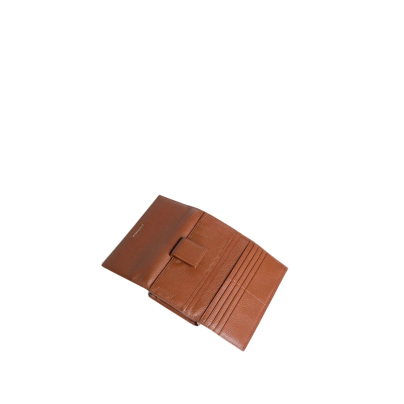 Portafoglio grande metallic large - COGNAC