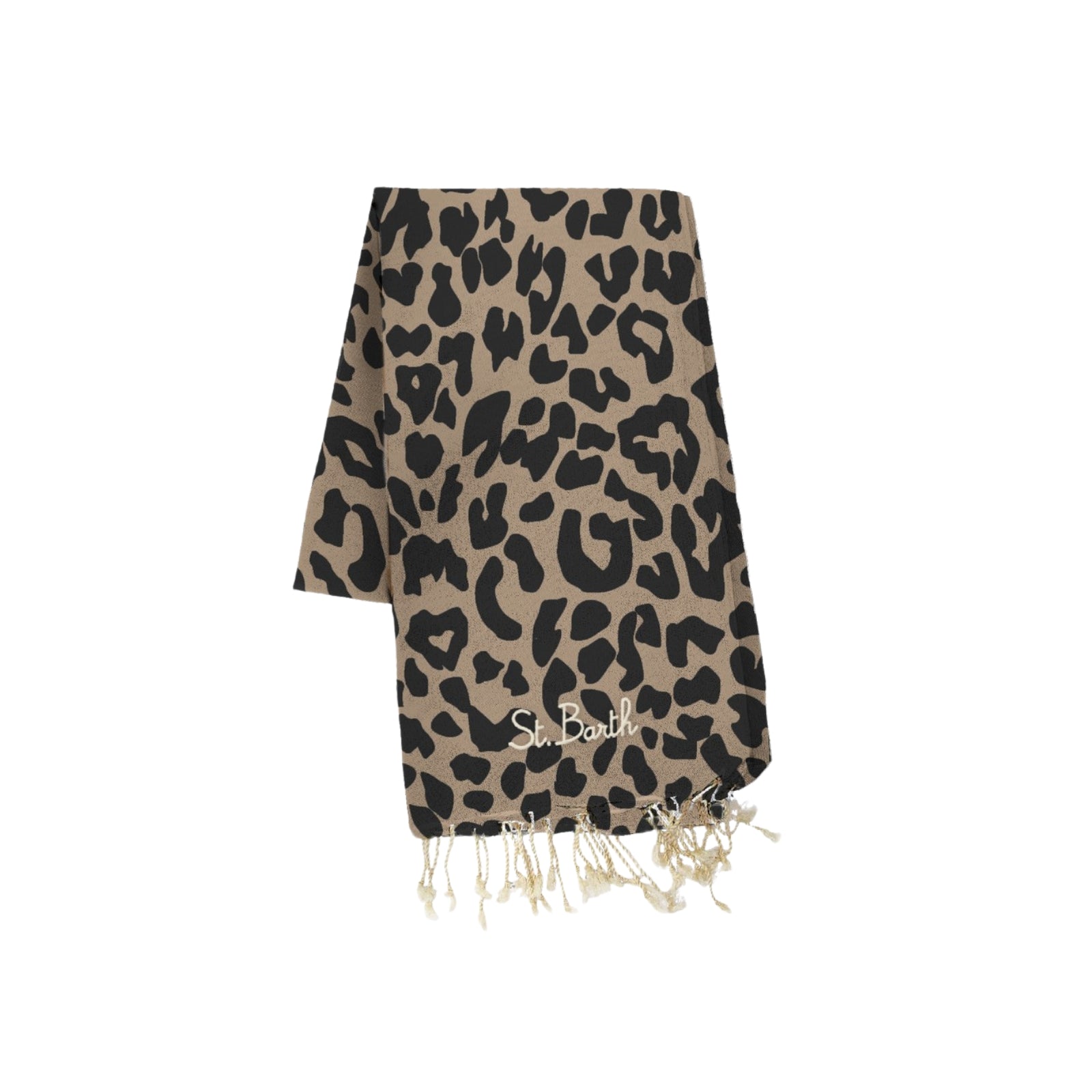Telo mare in cotone Fouta J con stampa - Leopardato