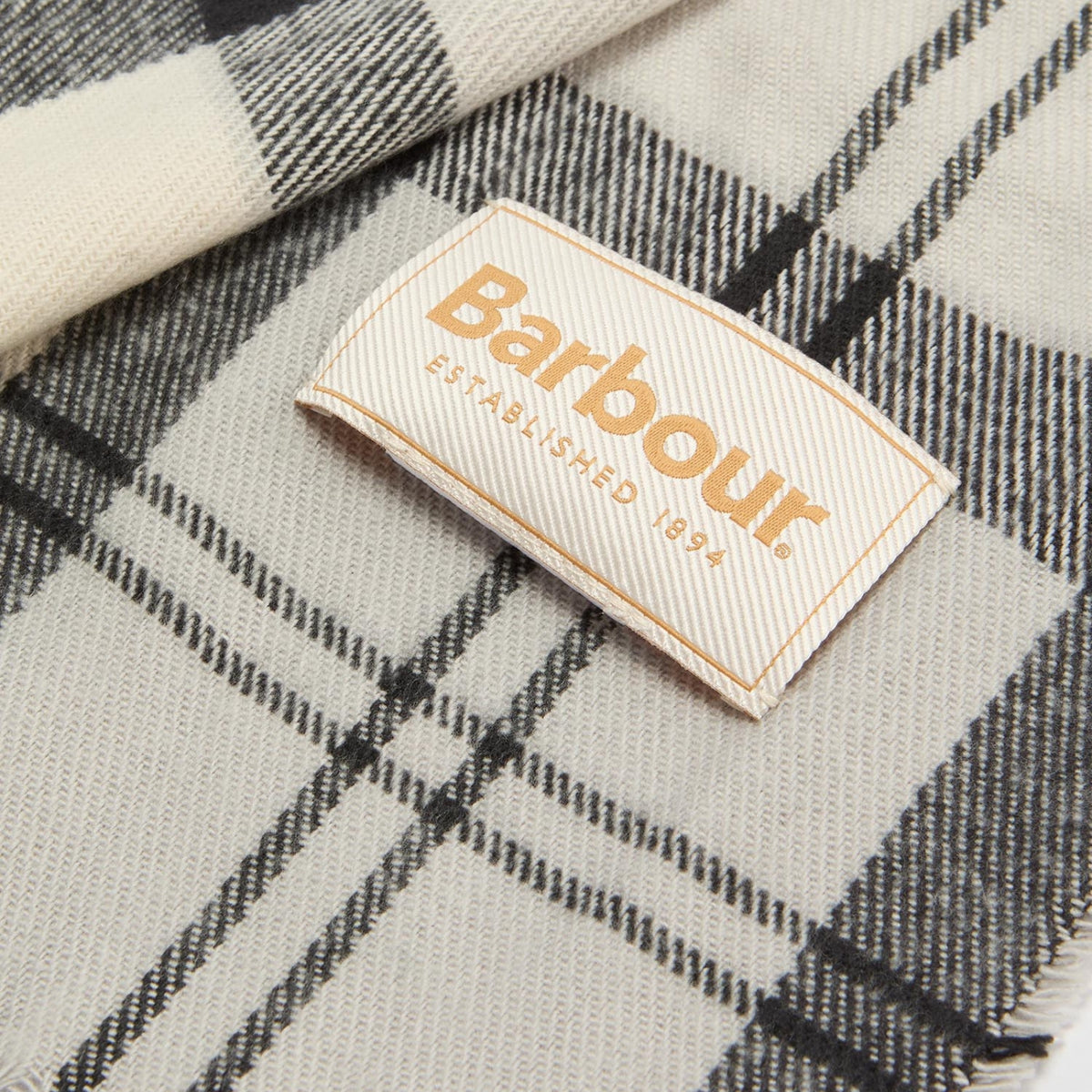 Coordinato Dover Beanie con sciarpa tartan - Grigio