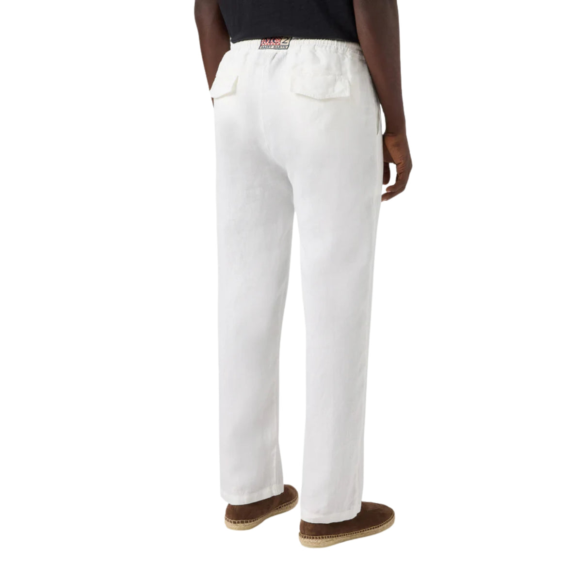 Pantalone Calais in puro lino - Bianco