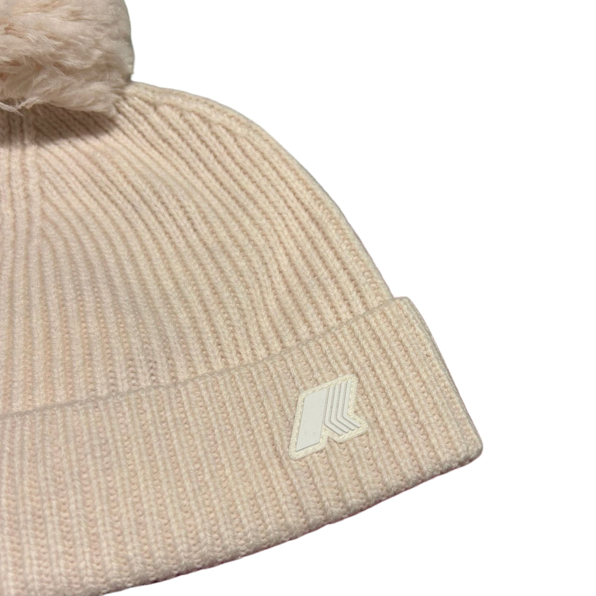 Cappello Vincienne in misto lana con pompon - White