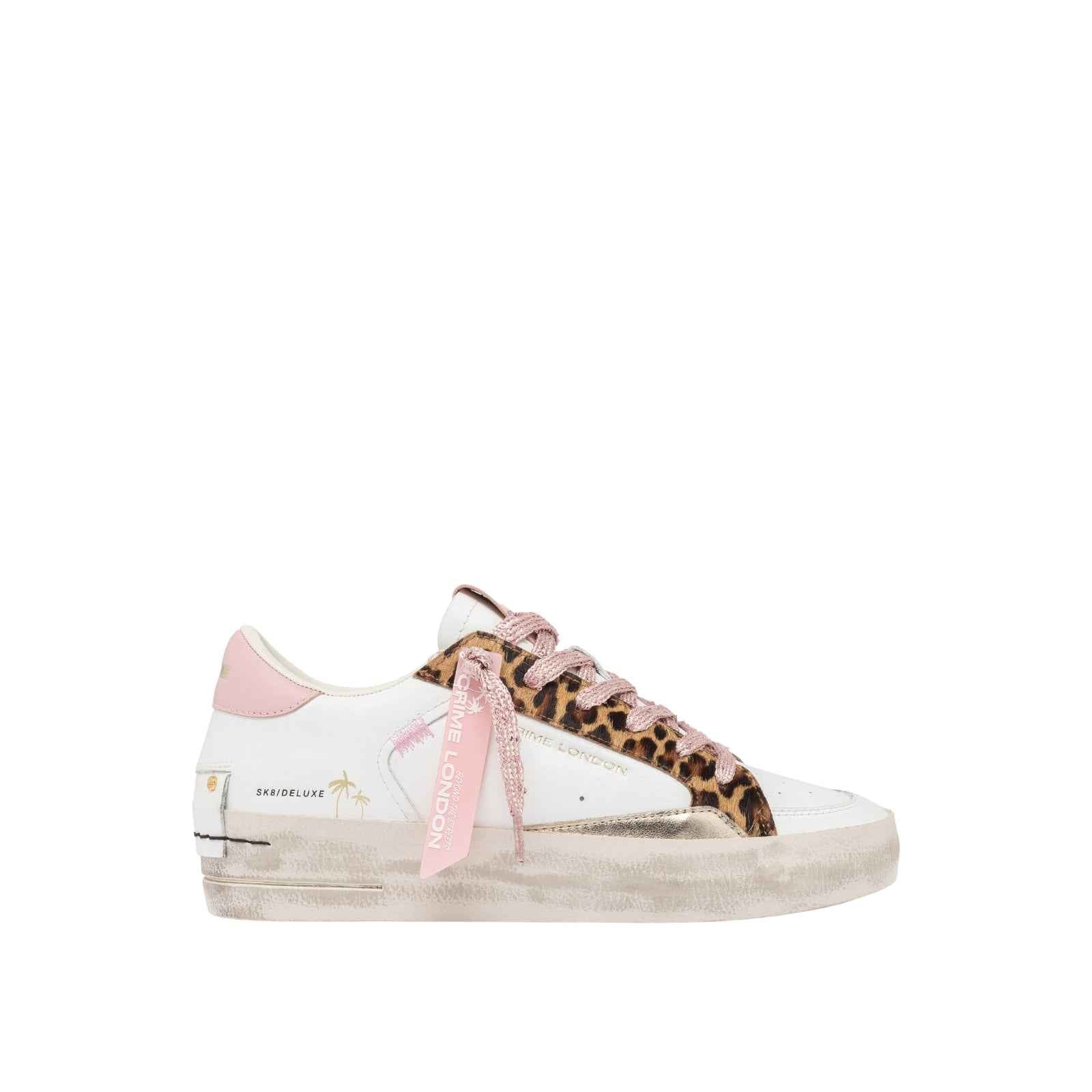 Sneaker DELUXE WEDGE PINK LEOPARD
