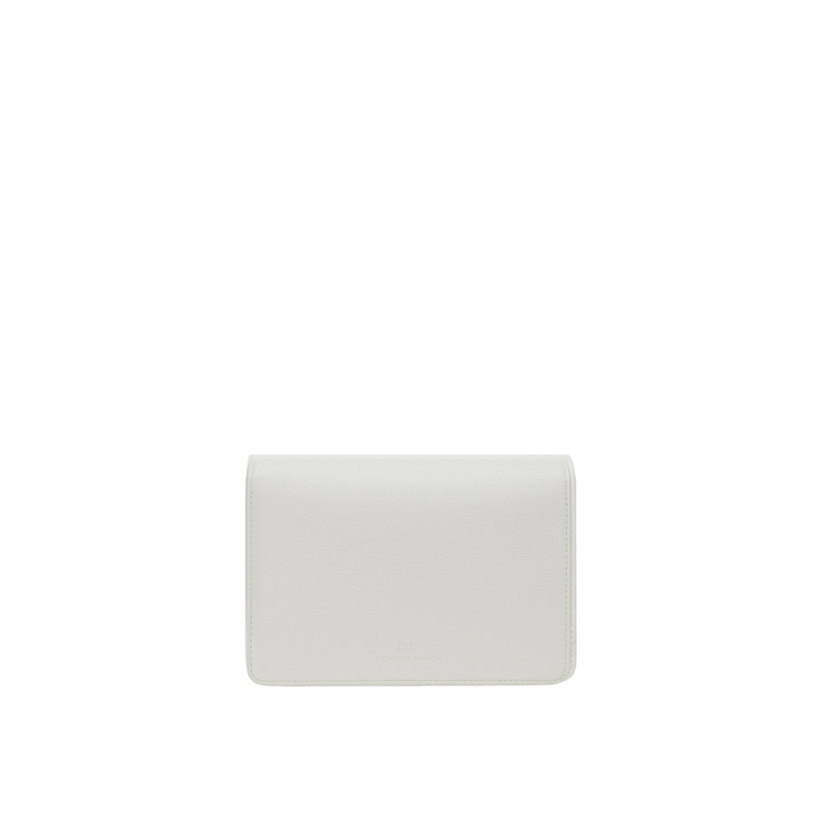 Borsa realizzata in materiale sintetico con texture - Burro