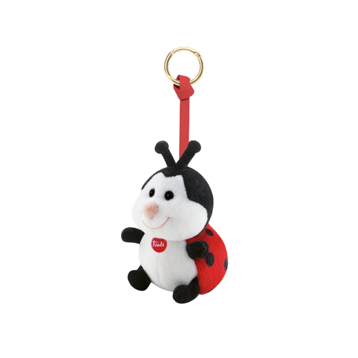 Portachiavi Charm Fur Coccinella Trudi - Rosso