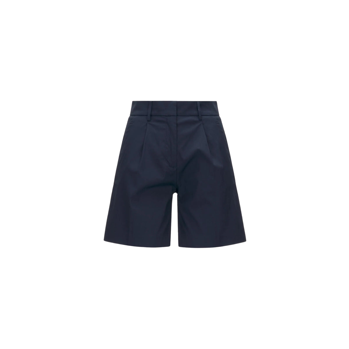 Bermuda Nive in gabardine chino - Blu