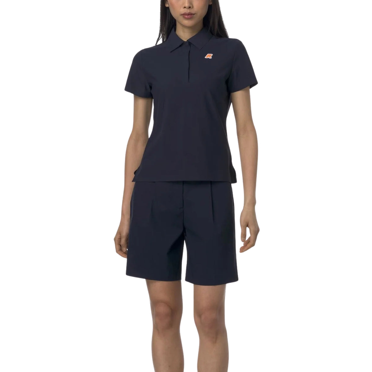 Bermuda Nive in gabardine chino - Blu