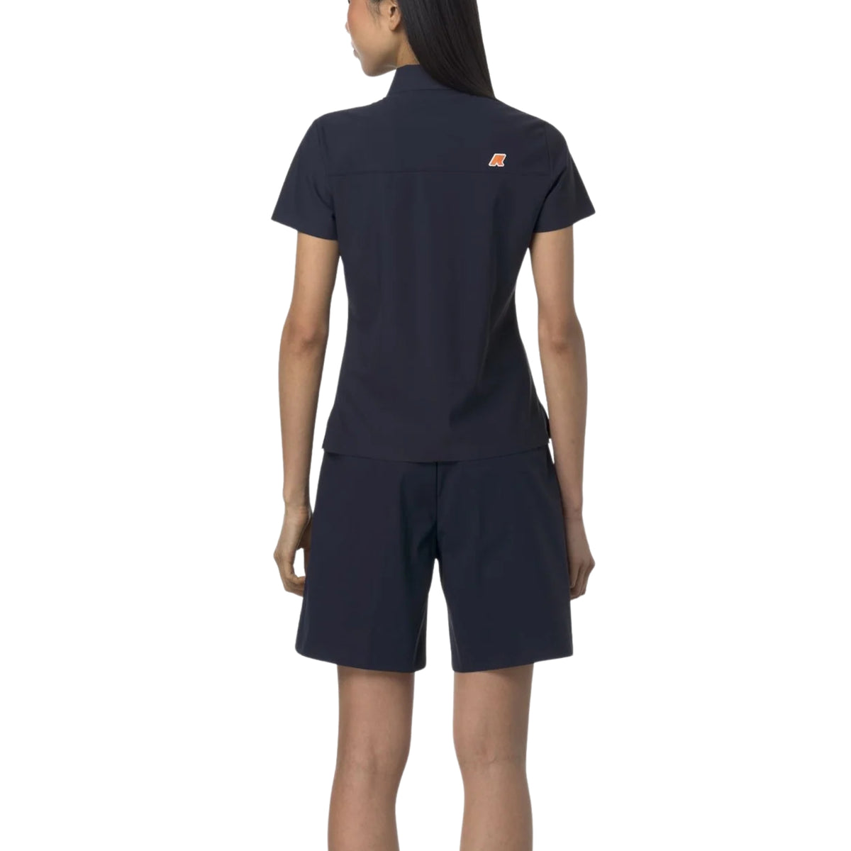 Bermuda Nive in gabardine chino - Blu