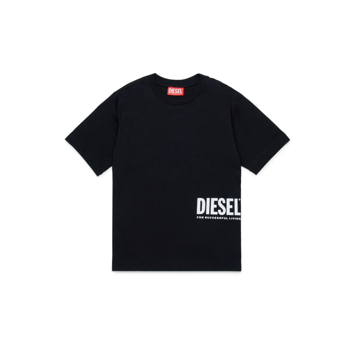 T-shirt oversize Diesel in jersey - Nero