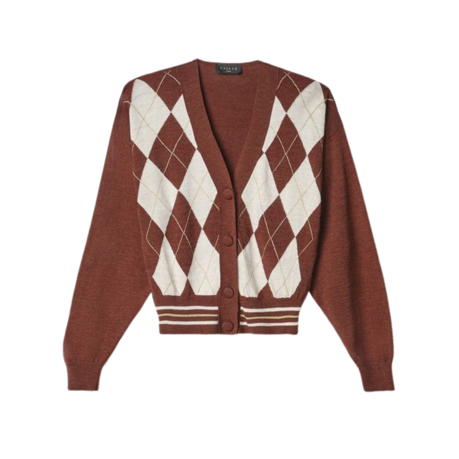 Cardigan con scollo a V