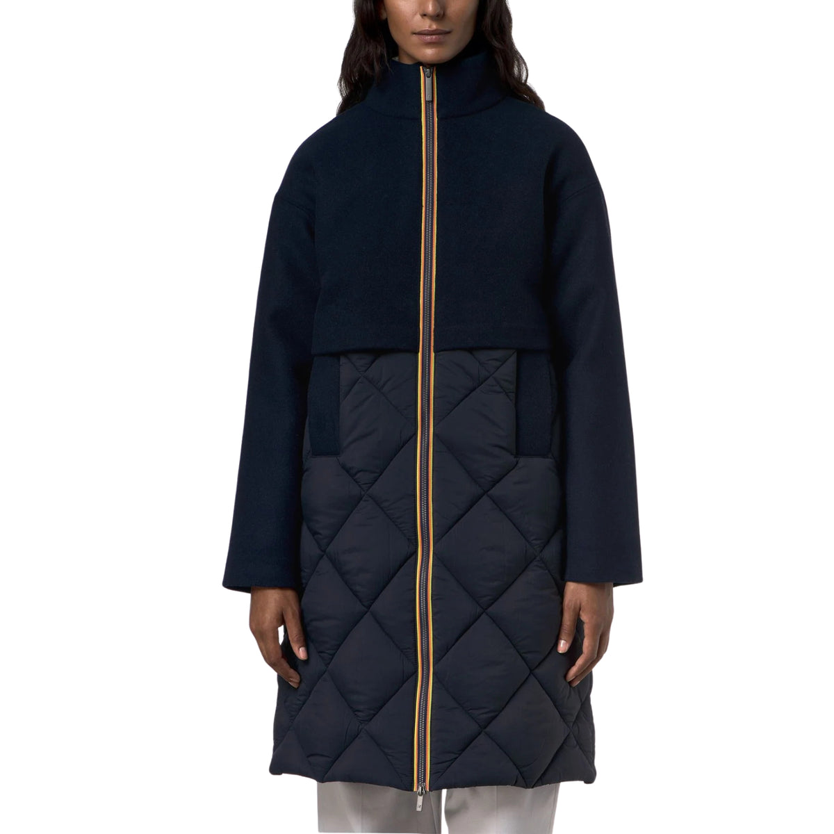 Giaccone Mindy Wool Nylon Warm