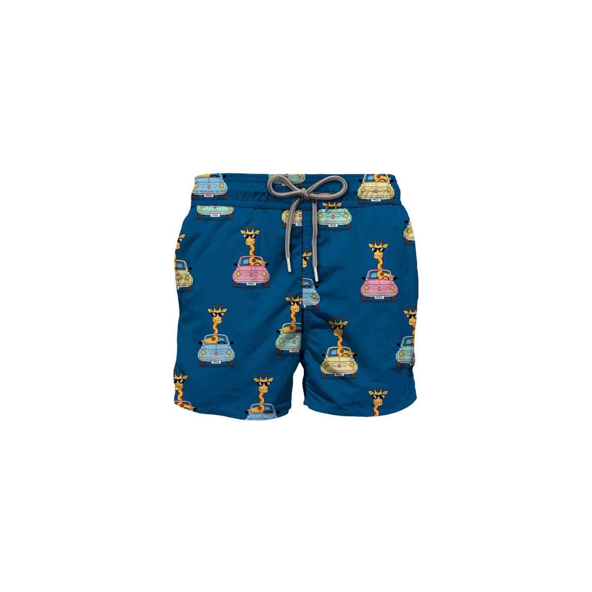 Costume Jean Lighting stampa giraffa - Blu