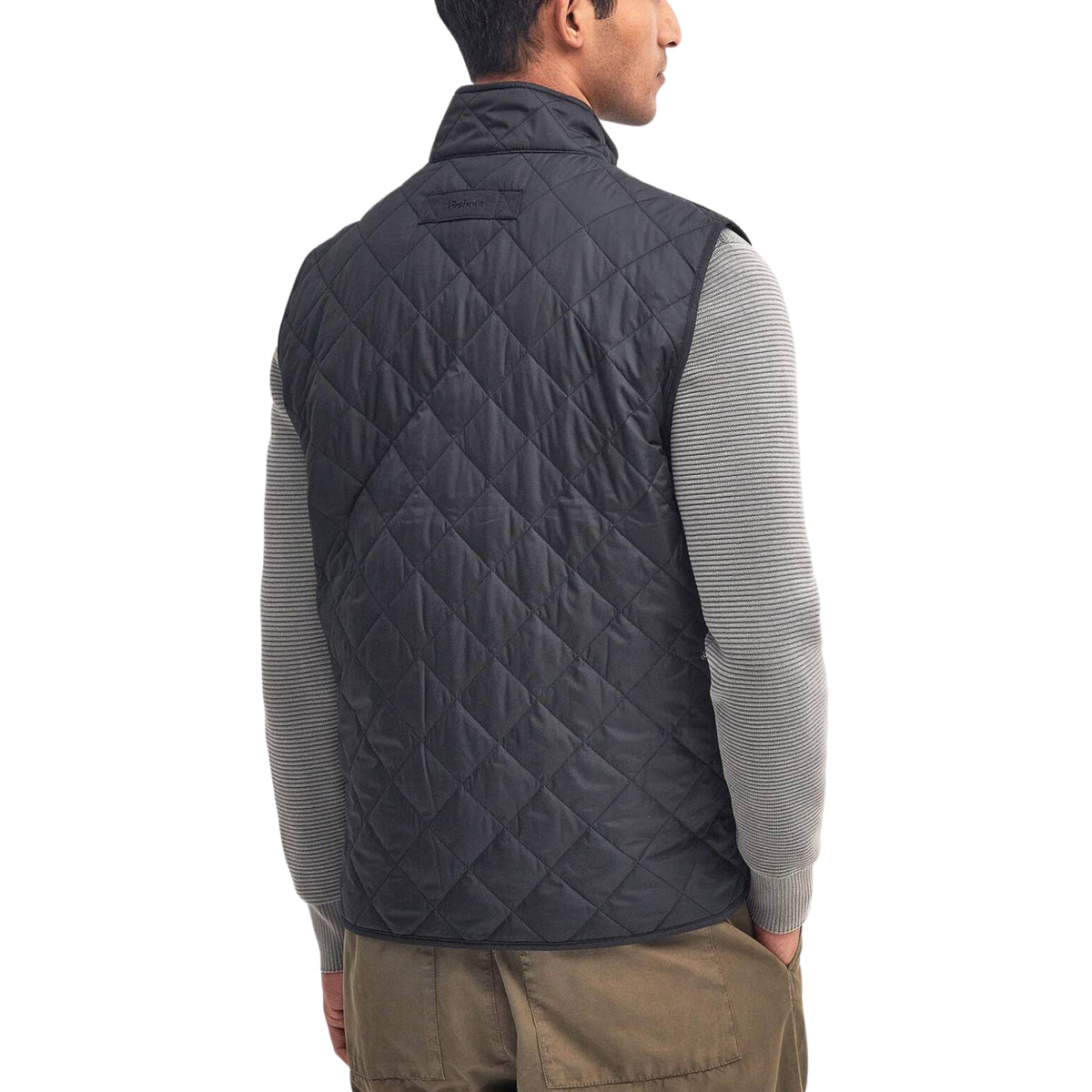 Gilet Lowerdale trapuntato a rombi - Blu