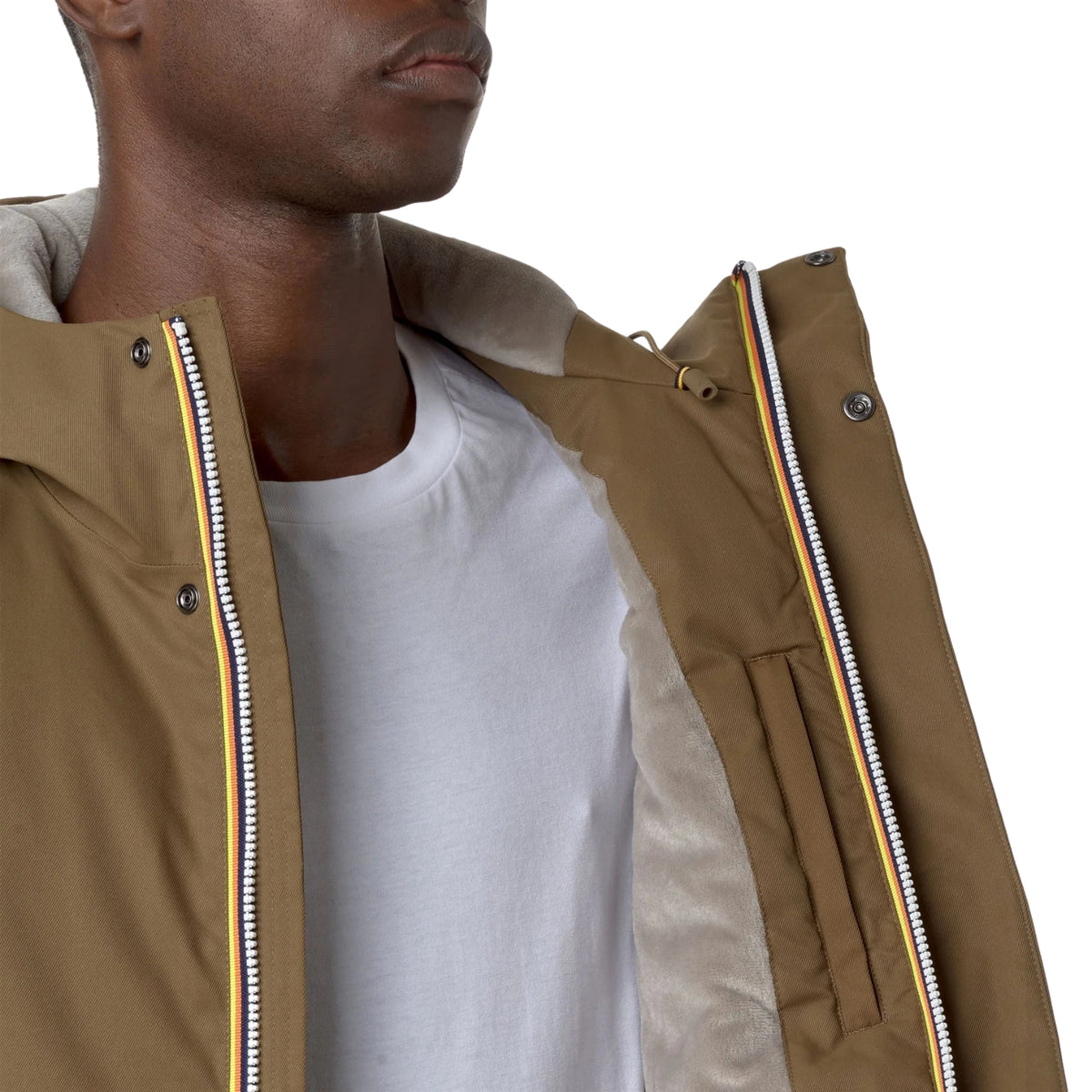 Giacca Jacko corta antipioggia - Beige