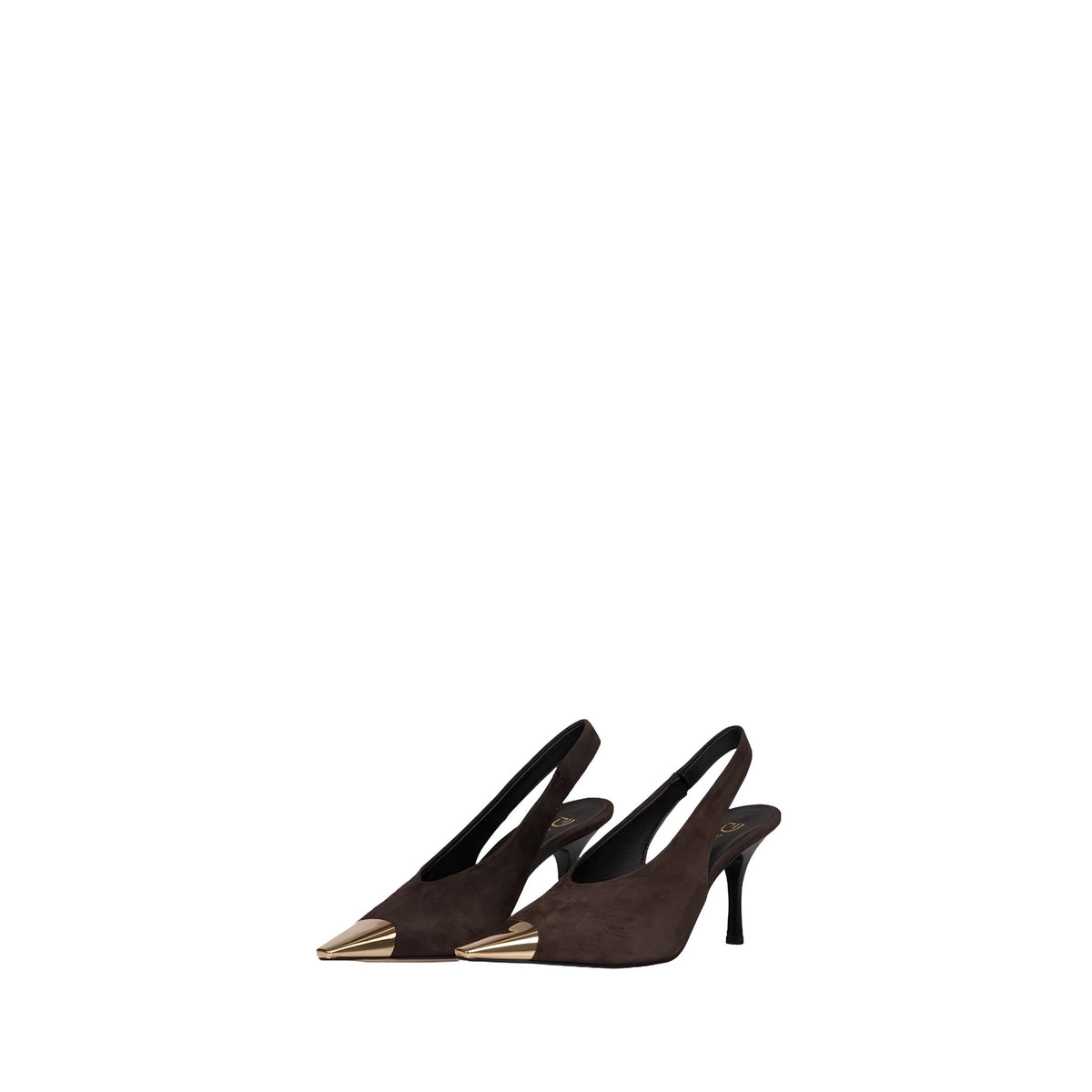 Slingback con punta metallica