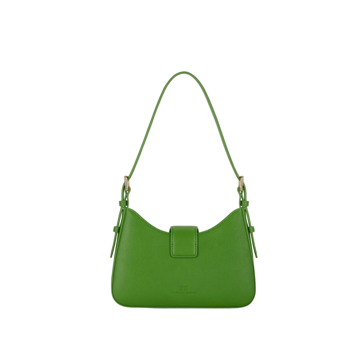 Borsa hobo piccola con charms - Verde