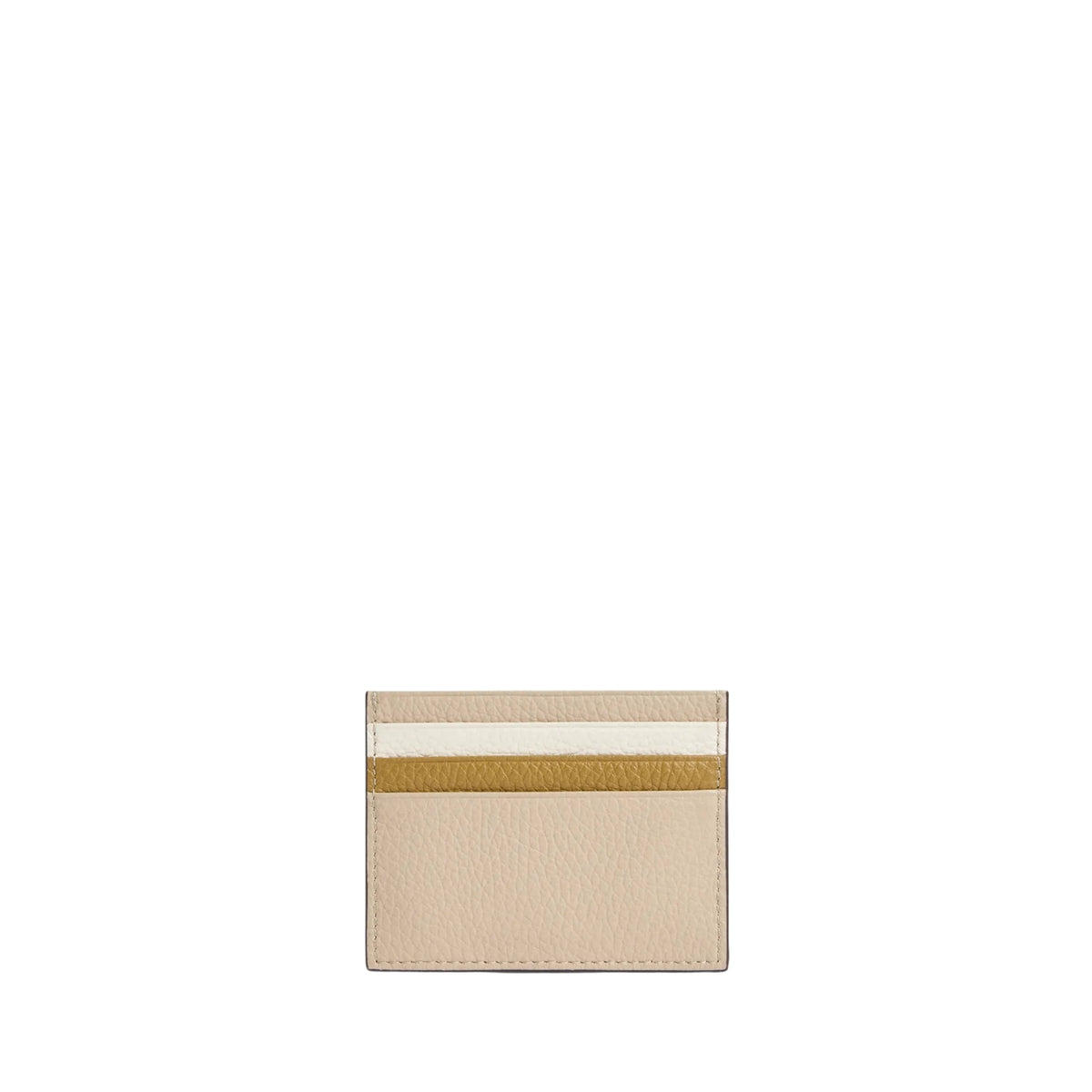 Portacarte con patta linea Metallic - Verde