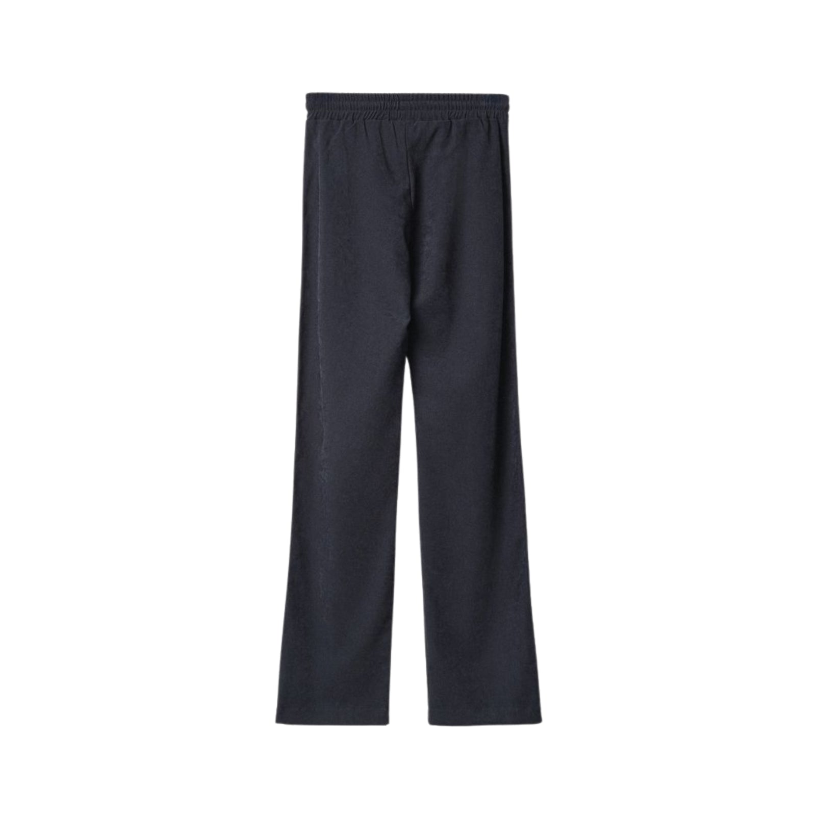 Pantalone dritto morbido con banda laterale