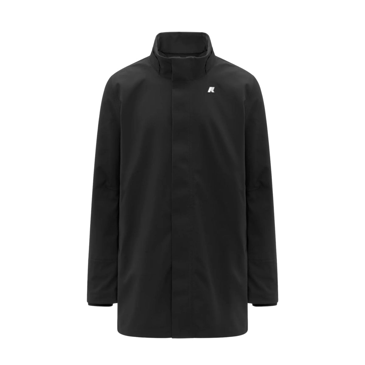 Parka Duke Bonded con cappuccio staccabile - Nero