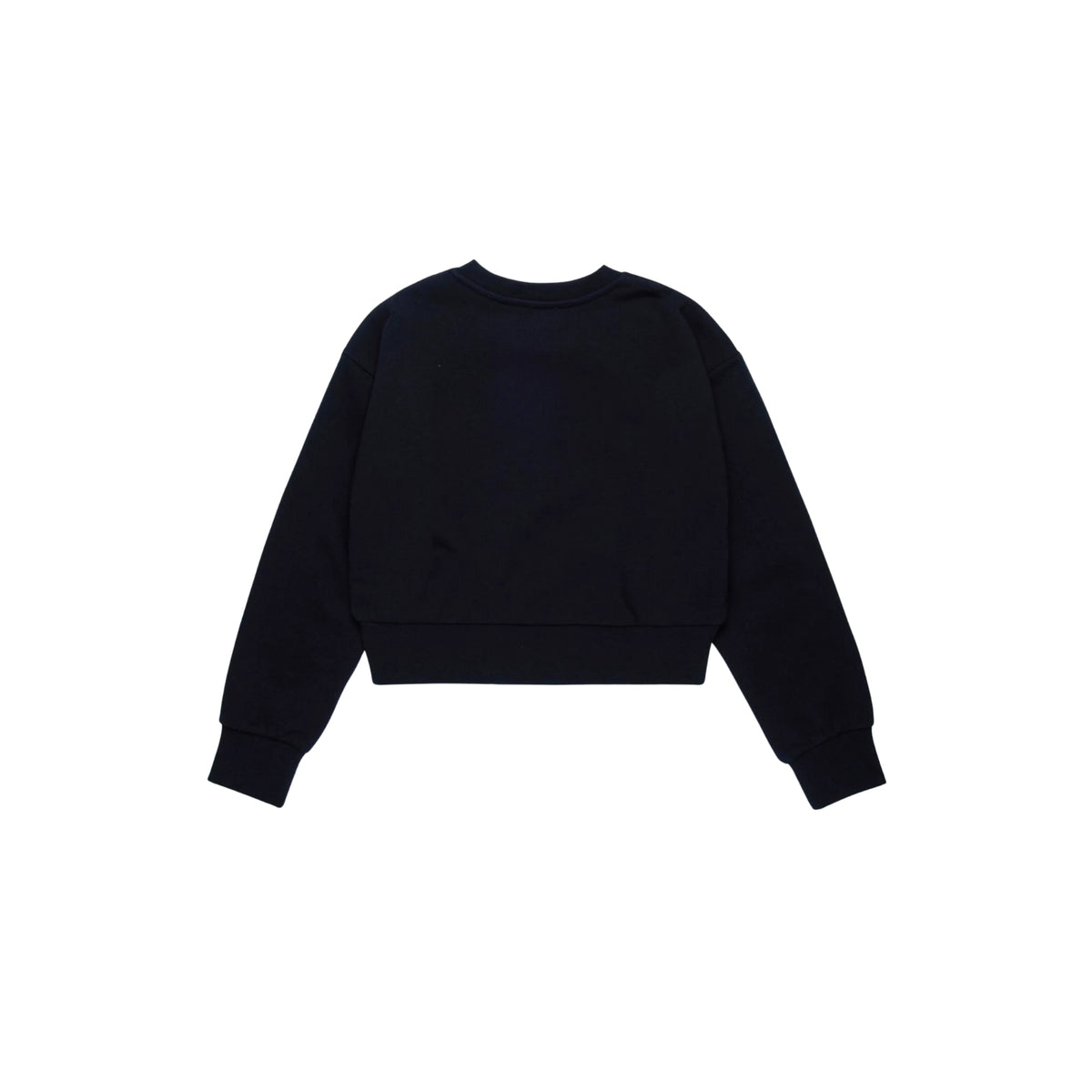 Felpa girocollo con logo Oval - Nero