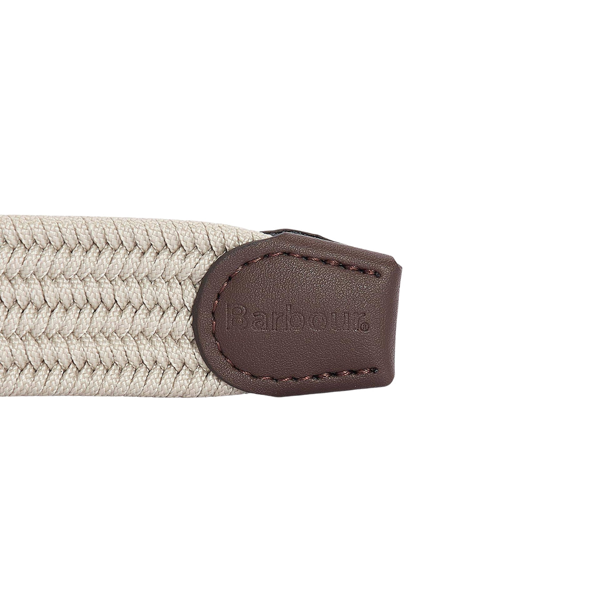 Cintura Nevis in fettuccia con fibbia ottone - Beige