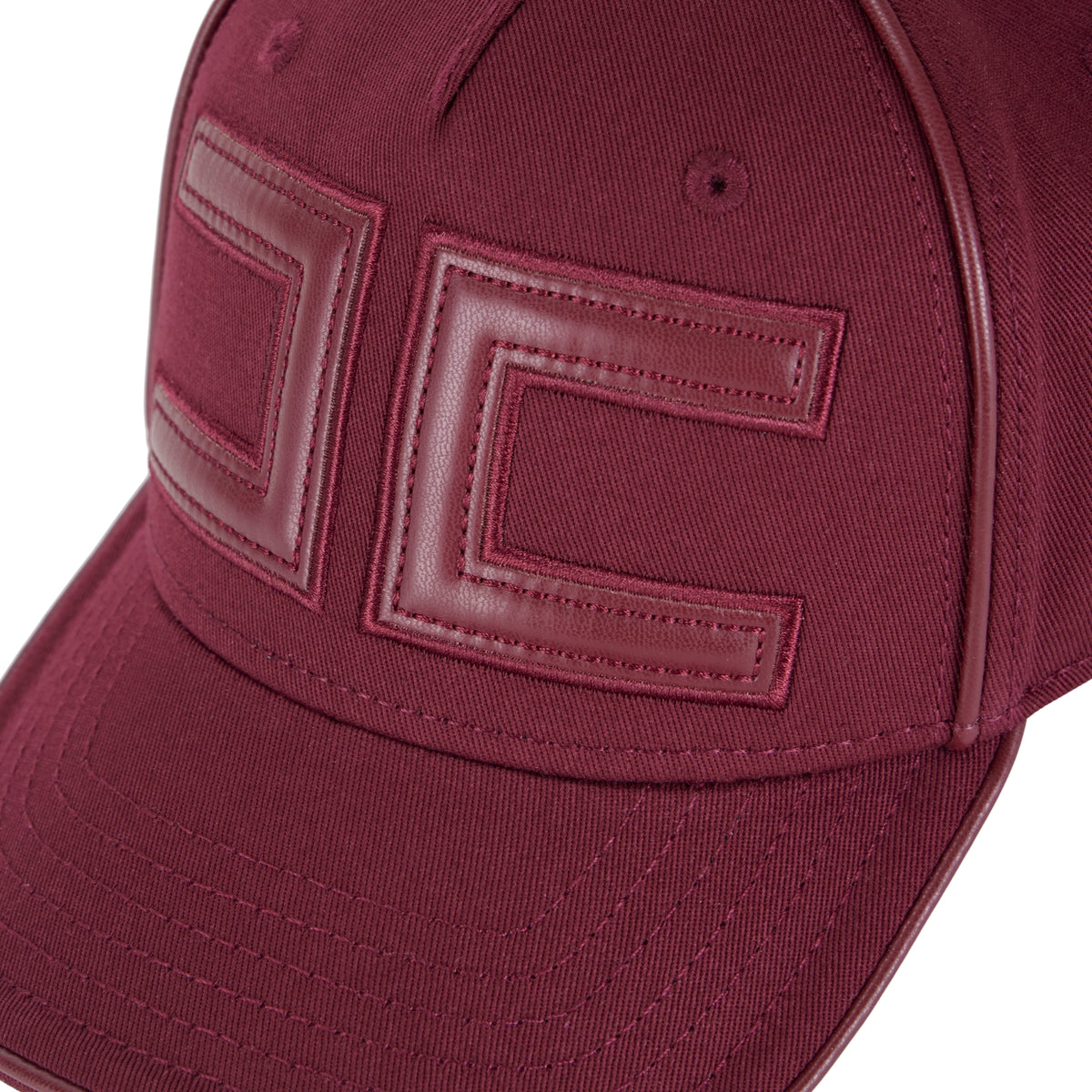 Cappello da baseball in gabardina con logo 3D - Rouge Noir