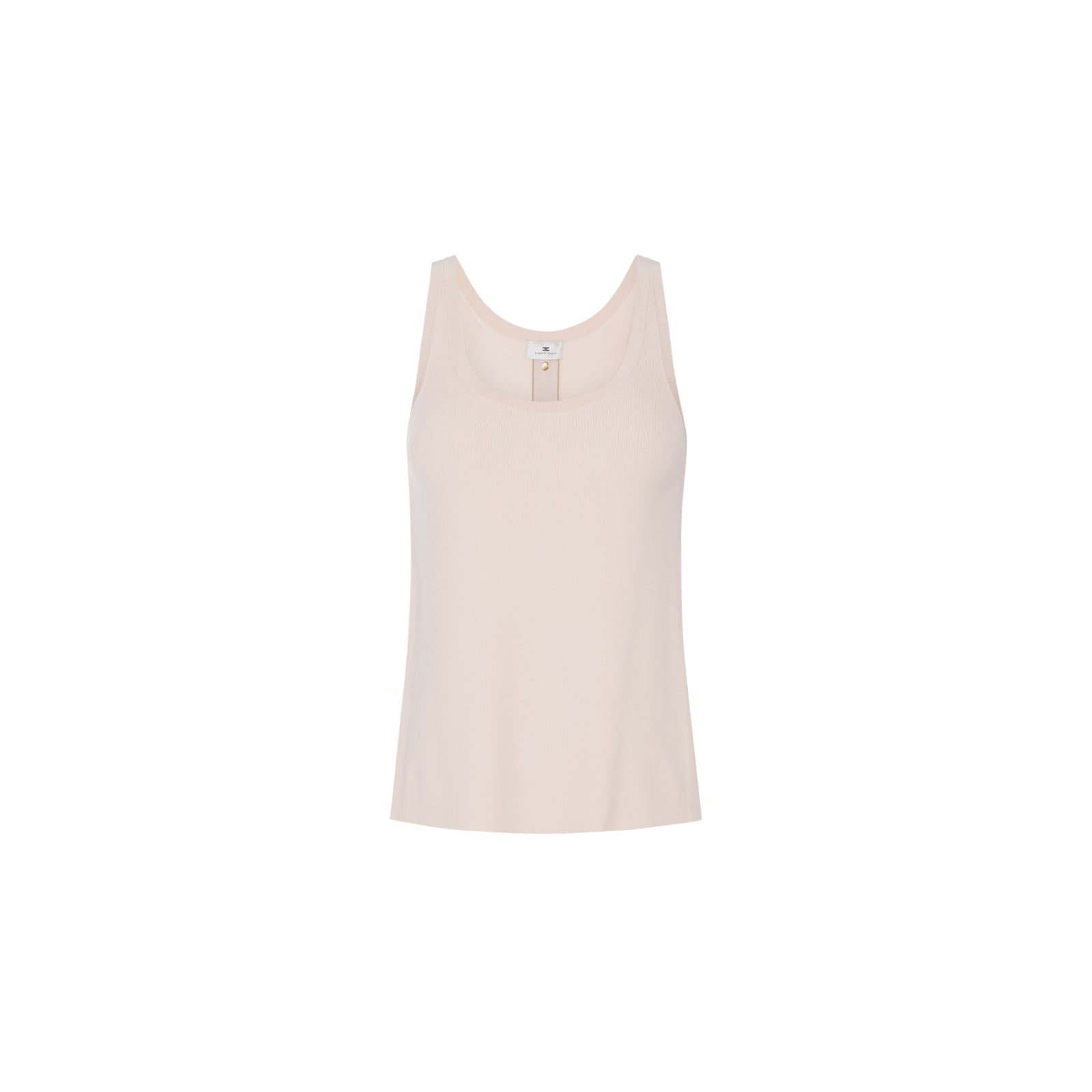 Top in maglia con bande in viscosa lucida - BURRO