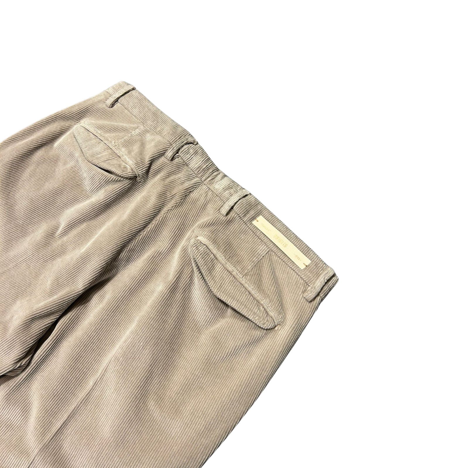 Pantalone Tasca America in velluto BG21 - PANNA