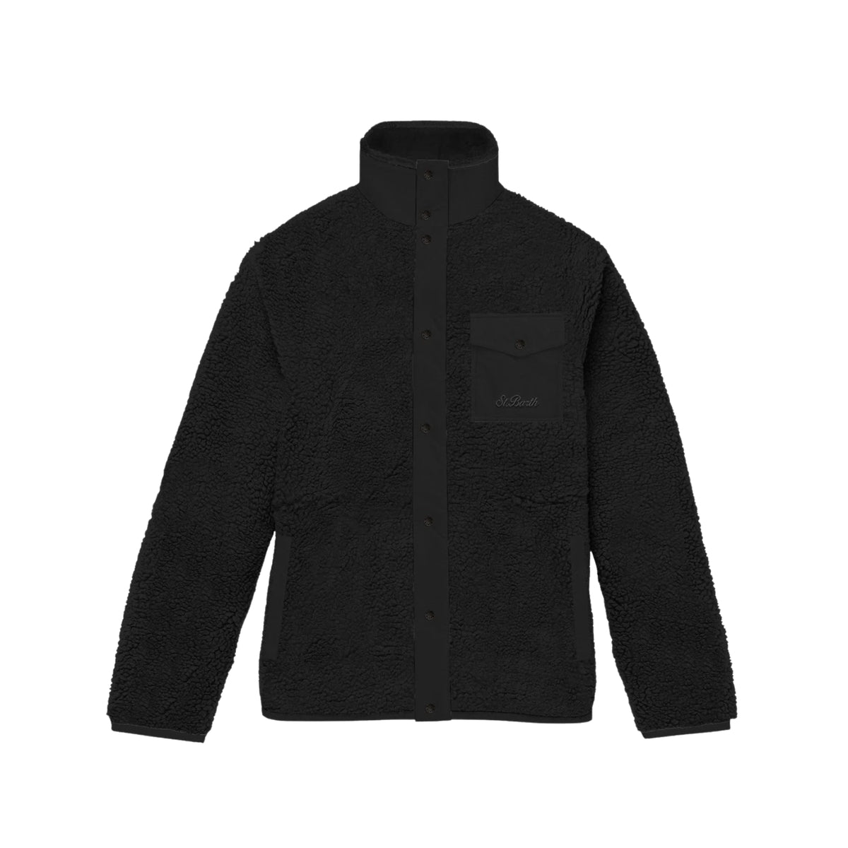 Giacca Keystone in teddy con chiusura zip