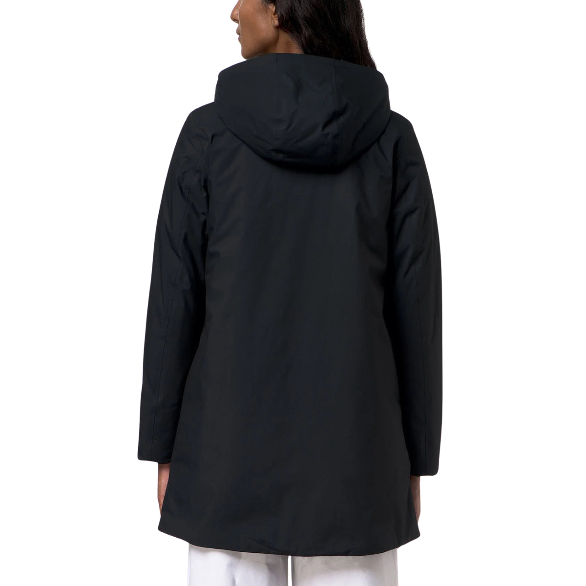 Giaccone Sophie Twill Soft Beaver-NERO