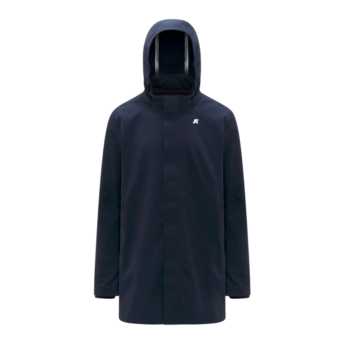 Parka Duke Bonded con cappuccio staccabile - Blu
